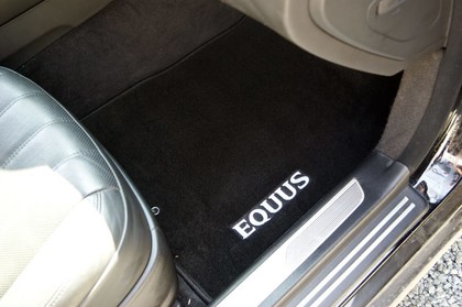 Ворсовые коврики на Hyundai Equus 2010 - 2017 в Кирове