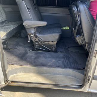Ворсовые коврики на Mercedes Vito (W639) 2003 - 2014 в Кирове