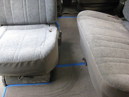 Ворсовые коврики на Toyota Estima Emina (Lucida) 1990 - 2000 в Кирове