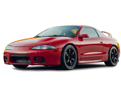 Ворсовые коврики на Mitsubishi Eclipse II 1994 - 1999 в Кирове