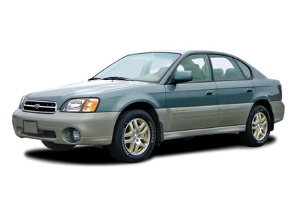 Ворсовые коврики на Subaru Outback II 1998 - 2003 в Кирове