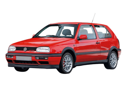 Ворсовые коврики на Volkswagen Golf 3 1991 - 1998 в Кирове