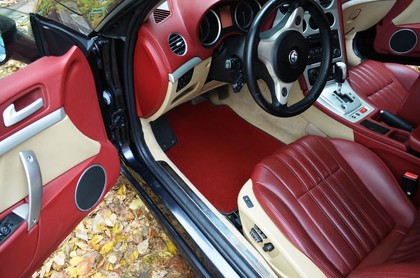 Ворсовые коврики на Alfa Romeo Brera 2005 - 2021 в Кирове