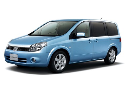 Ворсовые коврики на Nissan Lafesta (B30) 2004 - 2012 в Кирове