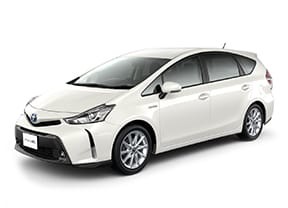 EVA коврики на Toyota Prius Alpha 2011 - 2021 в Кирове
