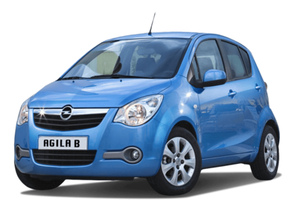 Ворсовые коврики на Opel Agila B 2007 - 2014 в Кирове
