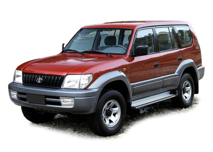 EVA коврики на Toyota Land Cruiser Prado 95 1996 - 2002 в Кирове