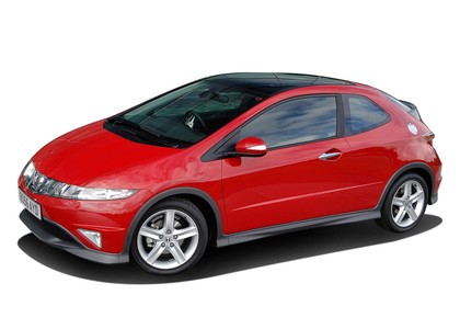 Коврики на Honda Civic VIII 3d 2006 - 2011 в Кирове
