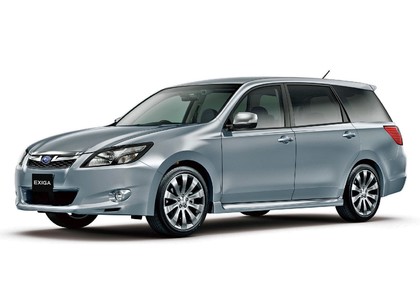 Ворсовые коврики на Subaru Exiga 2008 - 2015 в Кирове
