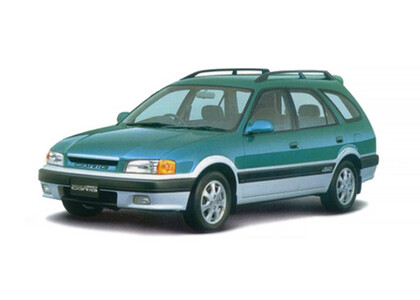 Ворсовые коврики на Toyota Sprinter Carib (E11) 1995 - 2002 в Кирове