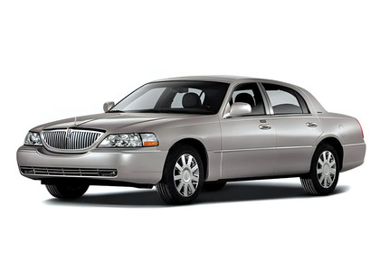 Ворсовые коврики на Lincoln Town Car III 1997 - 2011 в Кирове